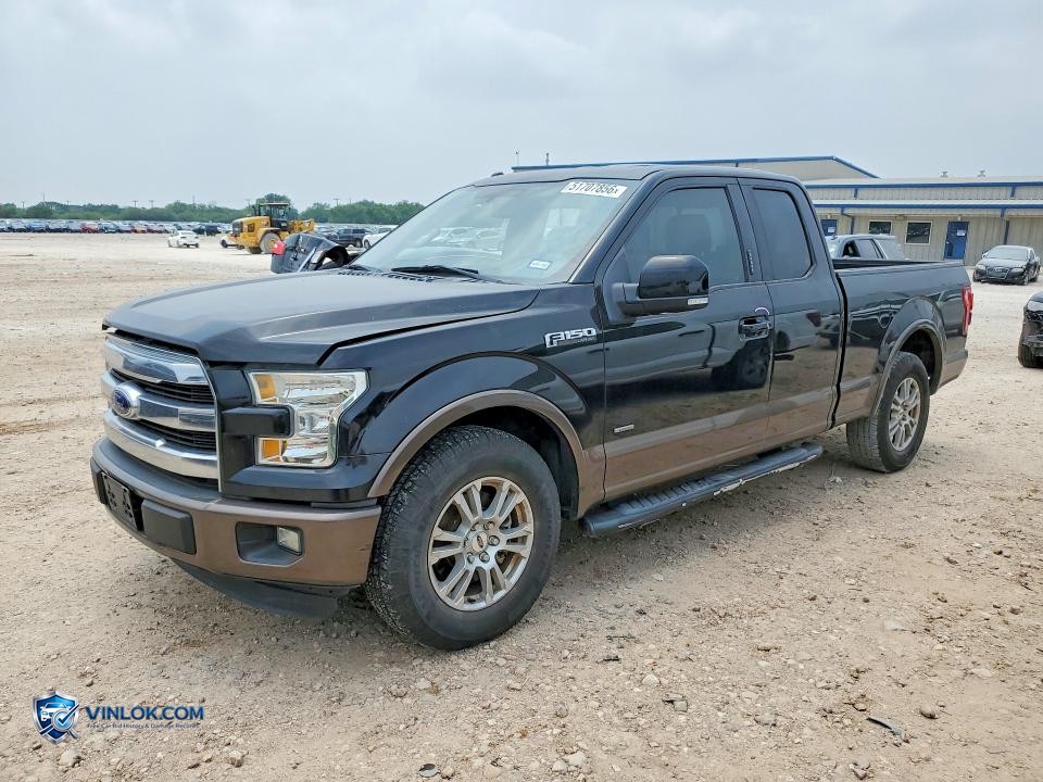 2016 FORD F150 SUPER CAB – Lot 51707856 auction photo