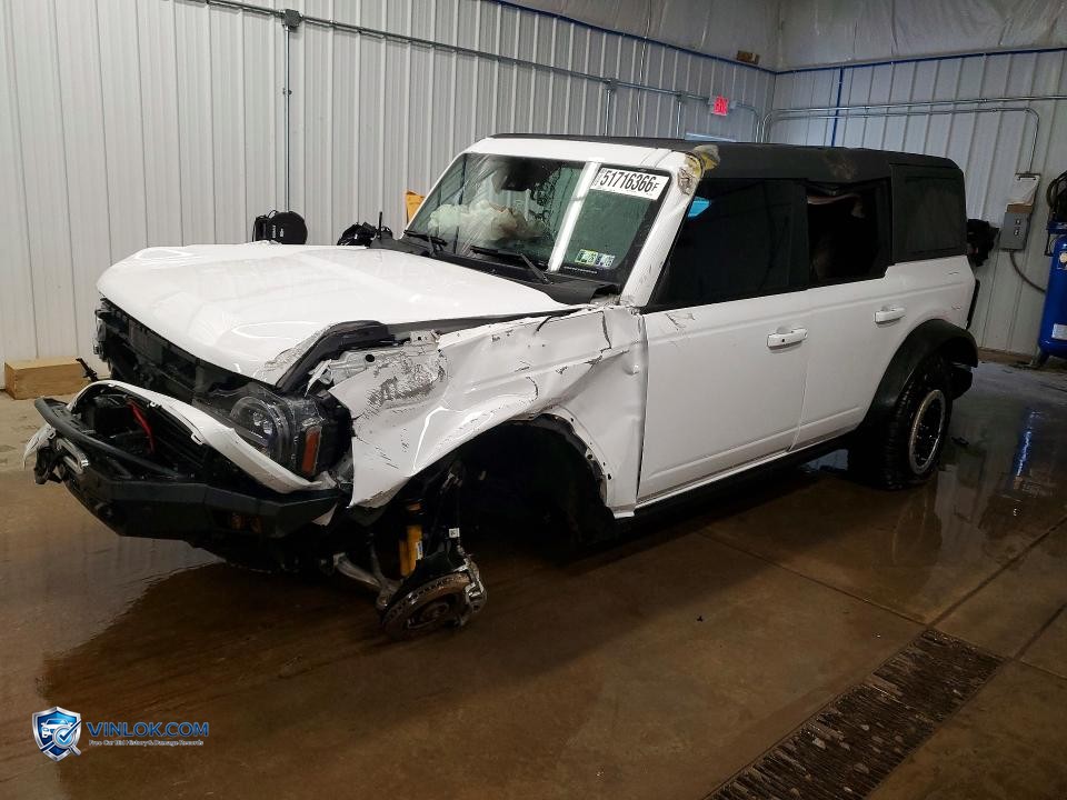 2024 FORD BRONCO OUTER BANKS – Lot 51716366 auction photo