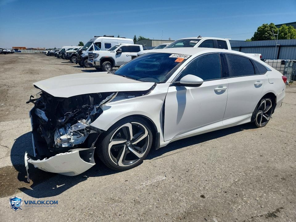 2019 HONDA ACCORD SPORT – Lot 51720316 auction photo