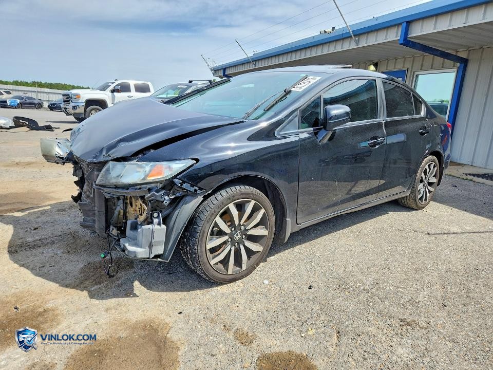 2014 HONDA CIVIC EXL – Lot 51720416 auction photo