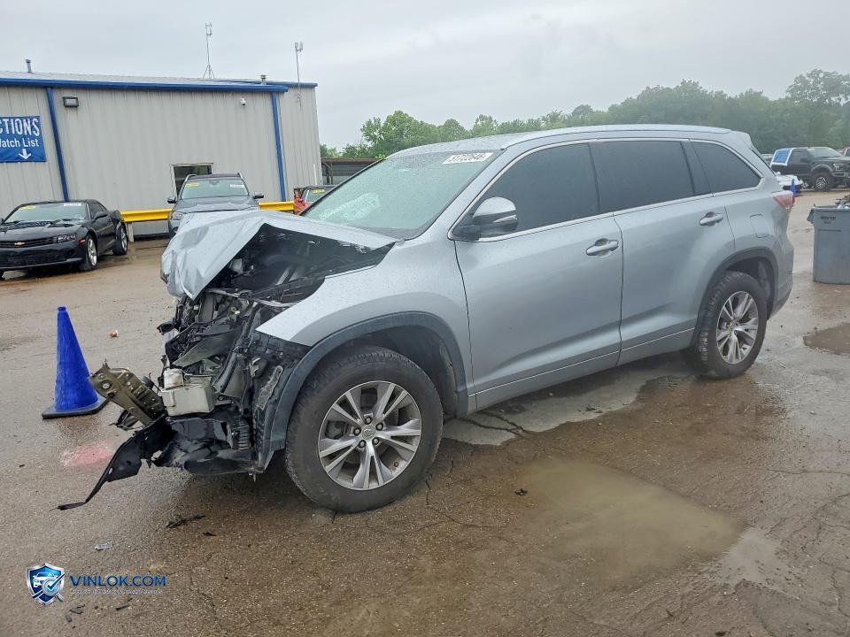 2014 TOYOTA HIGHLANDER XLE – Lot 51722646 auction photo