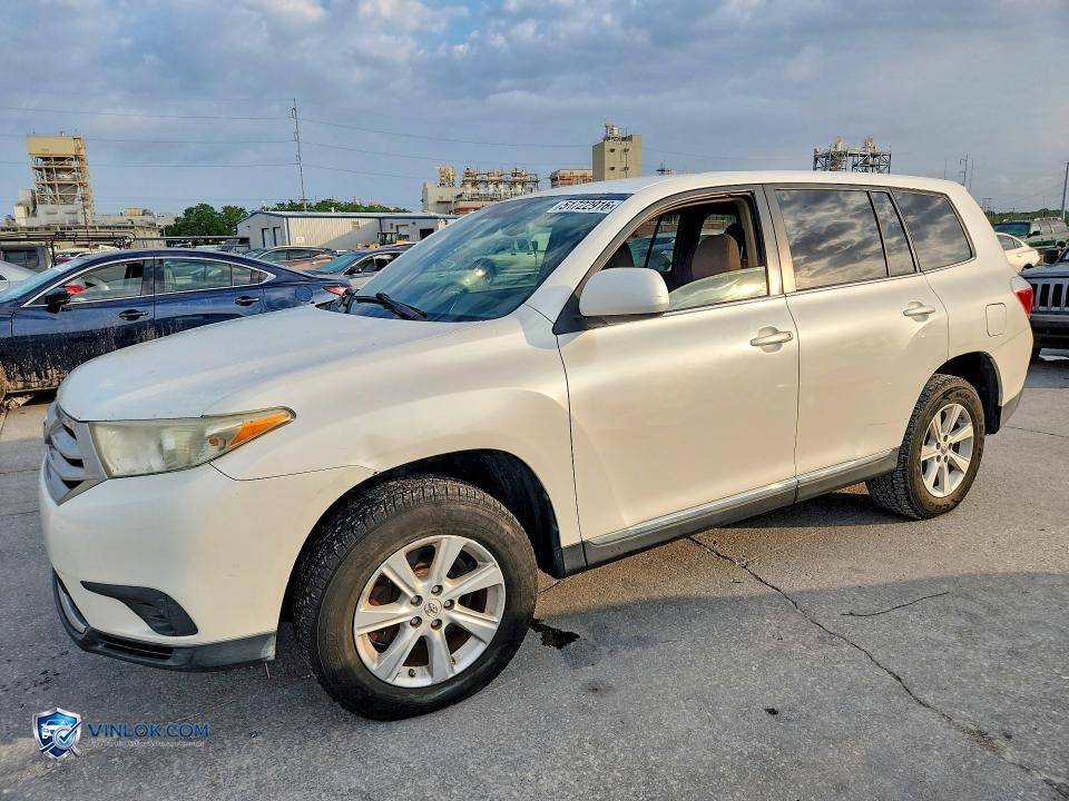 2011 TOYOTA HIGHLANDER BASE – Lot 51722916 auction photo