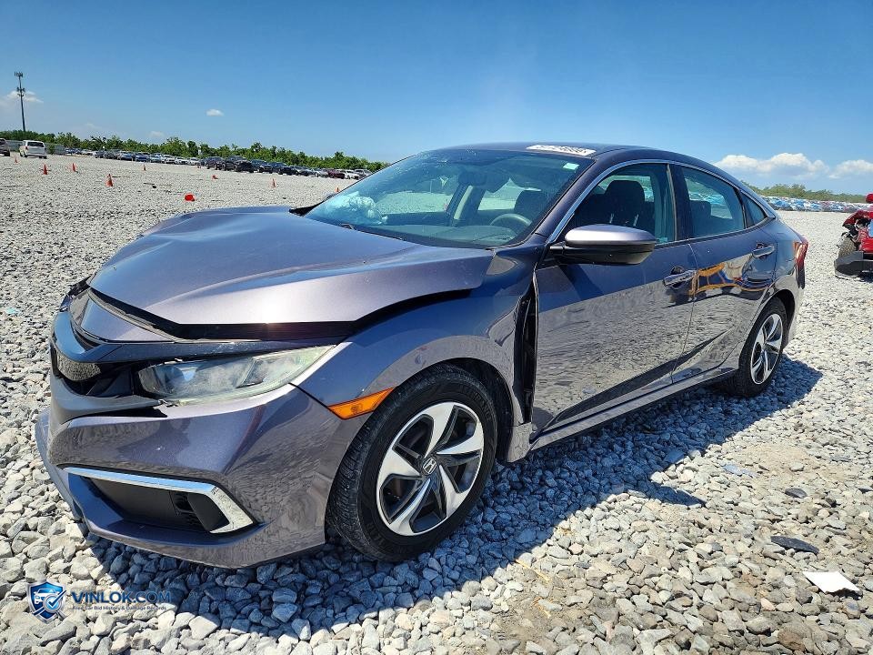 2019 HONDA CIVIC LX – Lot 51724006 auction photo