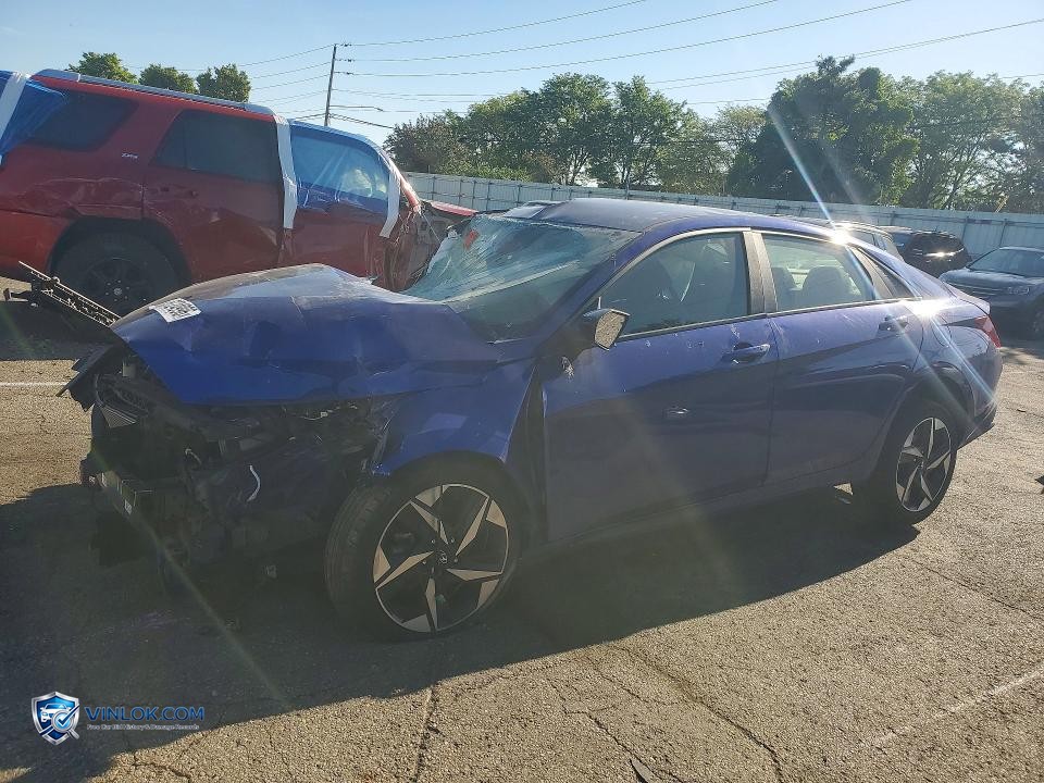 2023 HYUNDAI ELANTRA SEL – Lot 51724996 auction photo