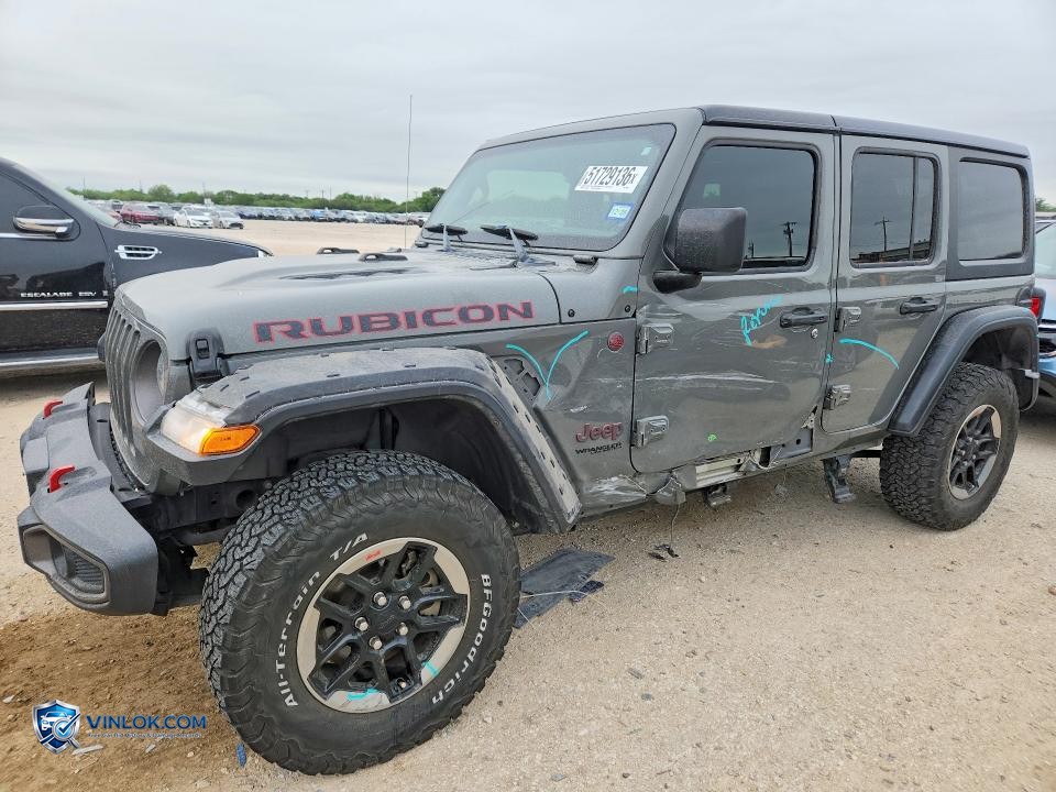 2018 JEEP WRANGLER UNLIMITED RUBICON – Lot 51729136 auction photo