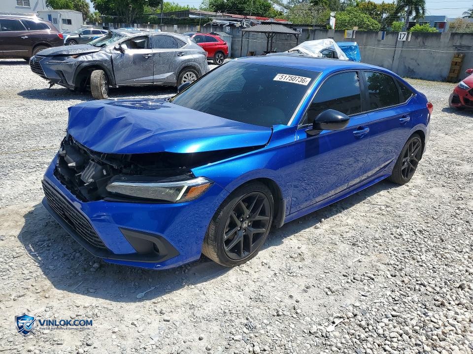 2024 HONDA CIVIC SPORT – Lot 51750736 auction photo