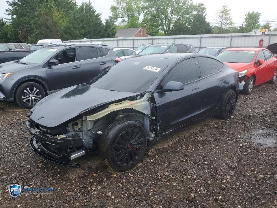 2025 TESLA MODEL 3 – Lot 51754106 auction photo