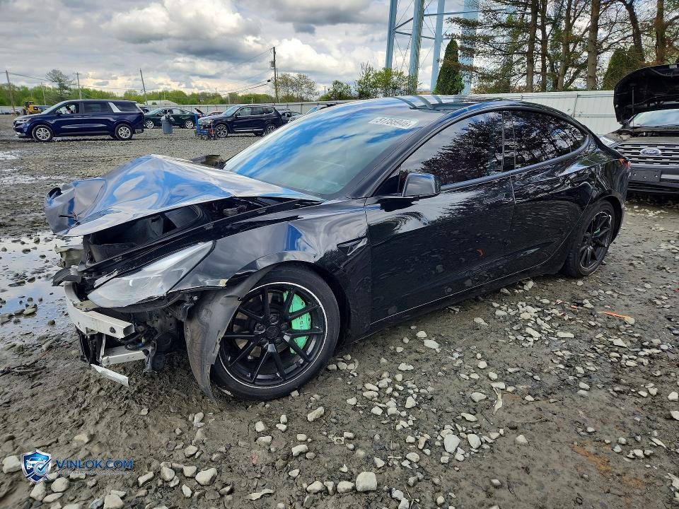 2023 TESLA MODEL 3 – Lot 51755946 auction photo