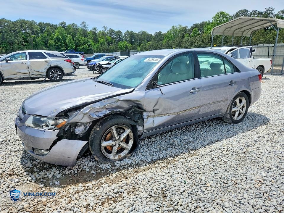 2007 HYUNDAI SONATA SE – Lot 51756316 auction photo