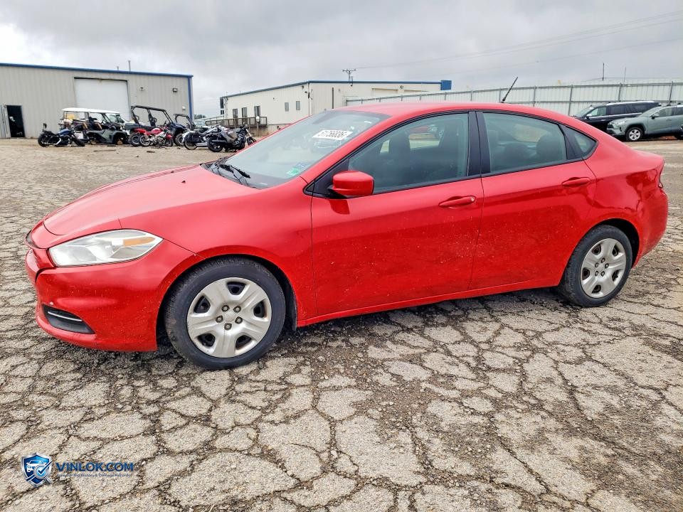 2016 DODGE DART SE – Lot 51756836 auction photo