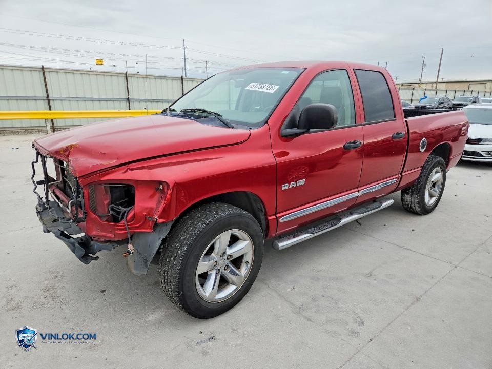 2008 DODGE RAM 1500 ST – Lot 51758186 auction photo