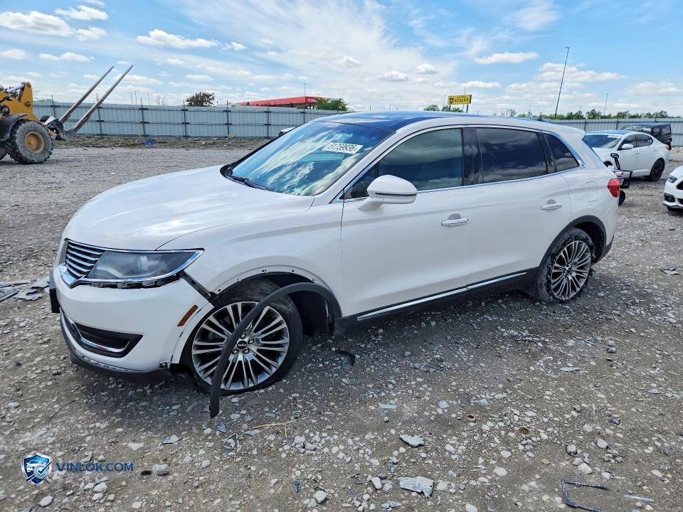 2018 LINCOLN MKX RESERVE – Lot 51759936 auction photo