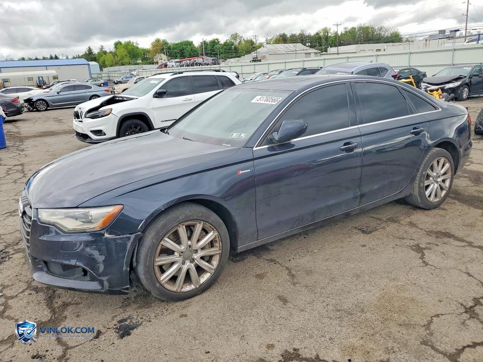 2014 AUDI A6 PREMIUM PLUS – Lot 51760566 auction photo