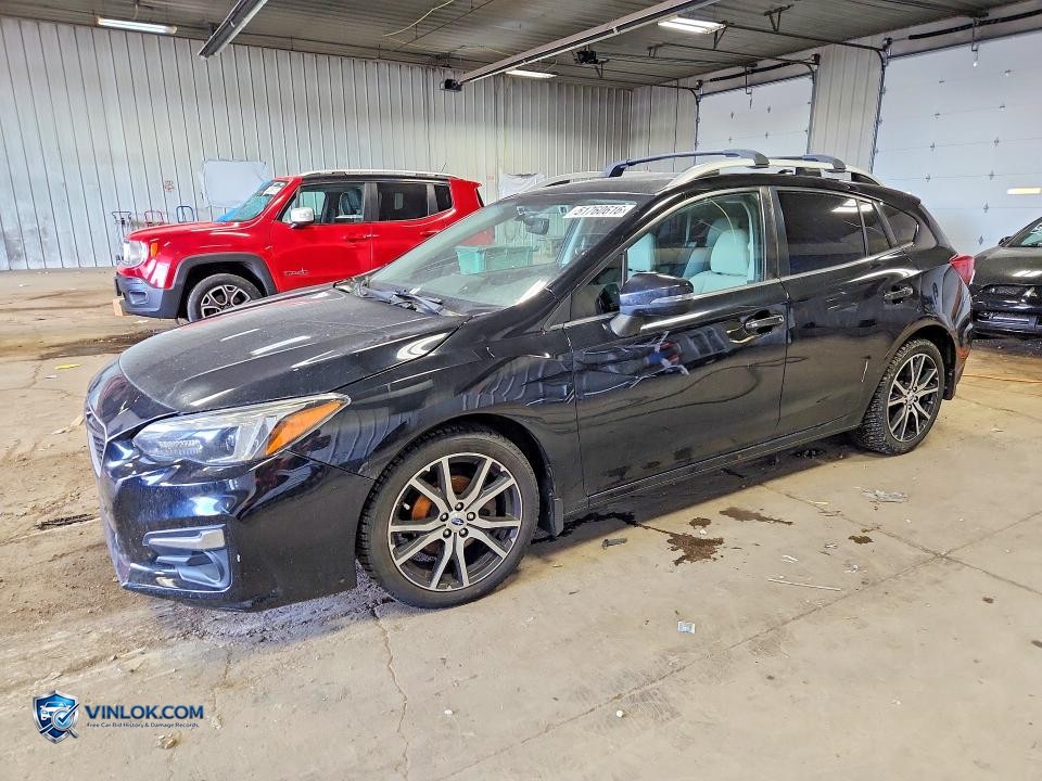 2017 SUBARU IMPREZA LIMITED – Lot 51760616 auction photo