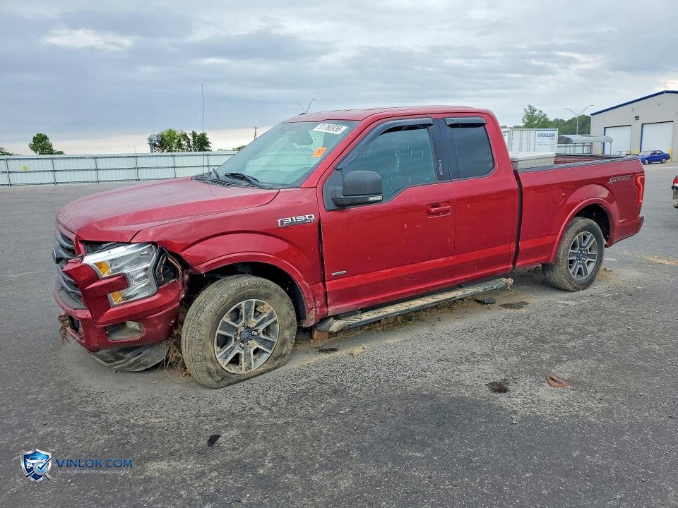 2015 FORD F150 SUPER CAB – Lot 51760936 auction photo