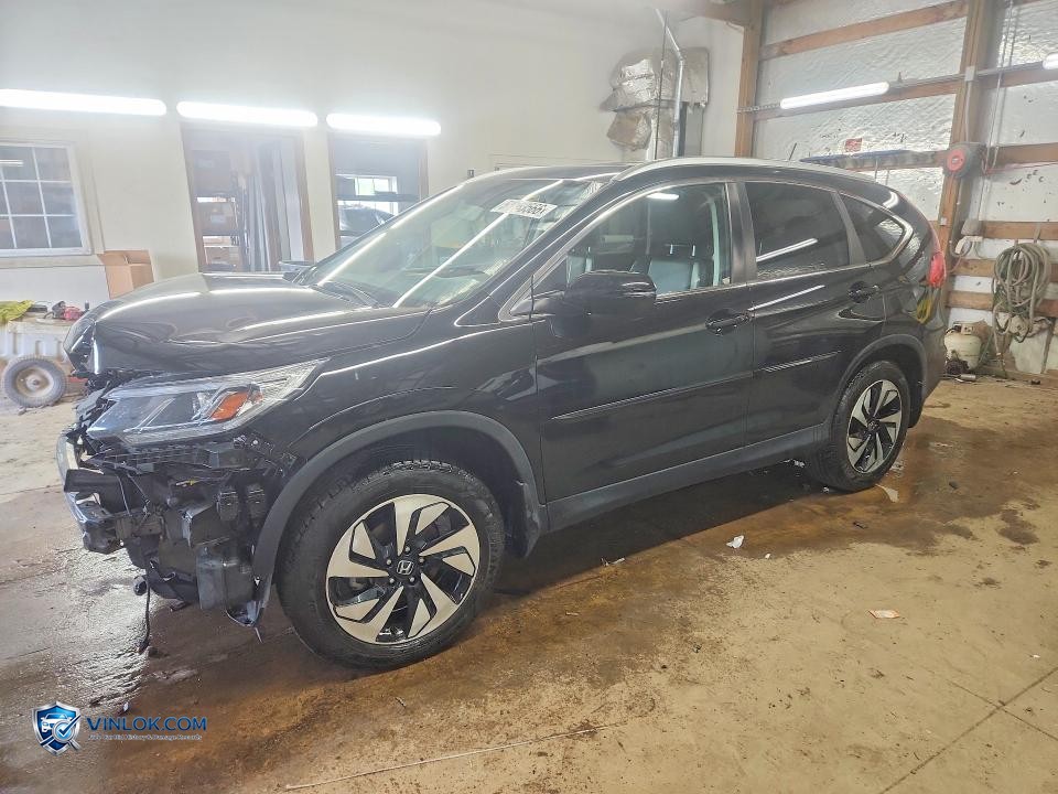 2016 HONDA CR-V TOURING – Lot 51763566 auction photo