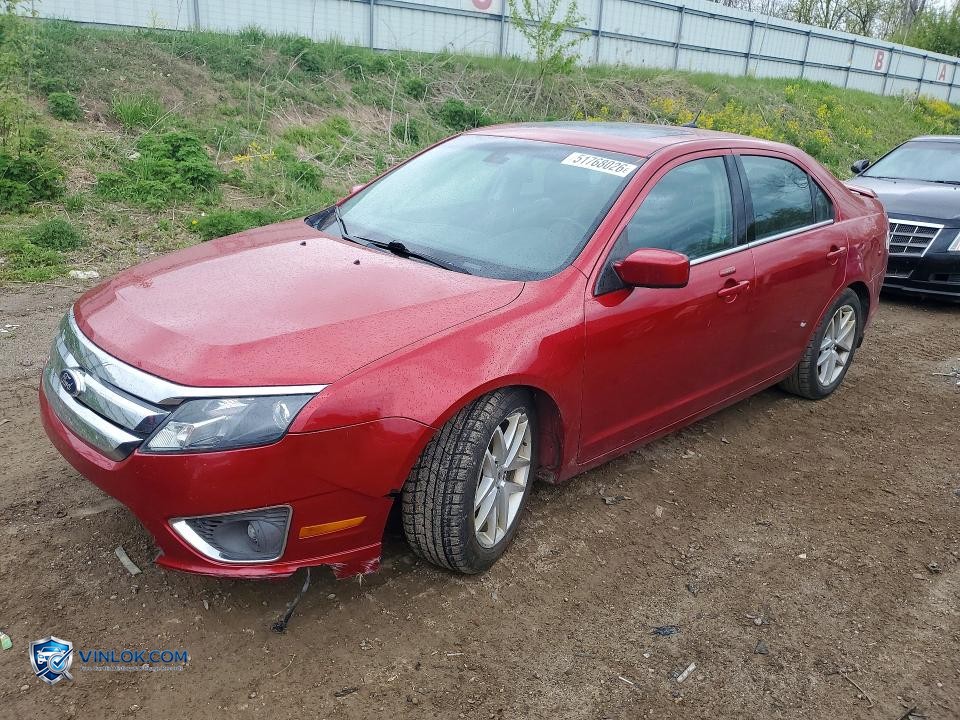 2012 FORD FUSION SEL – Lot 51768026 auction photo