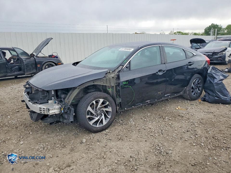 2016 HONDA CIVIC EX – Lot 51769486 auction photo