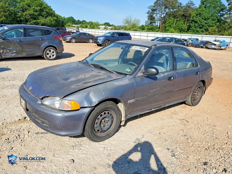 1994 HONDA CIVIC LX – Lot 51770006 auction photo