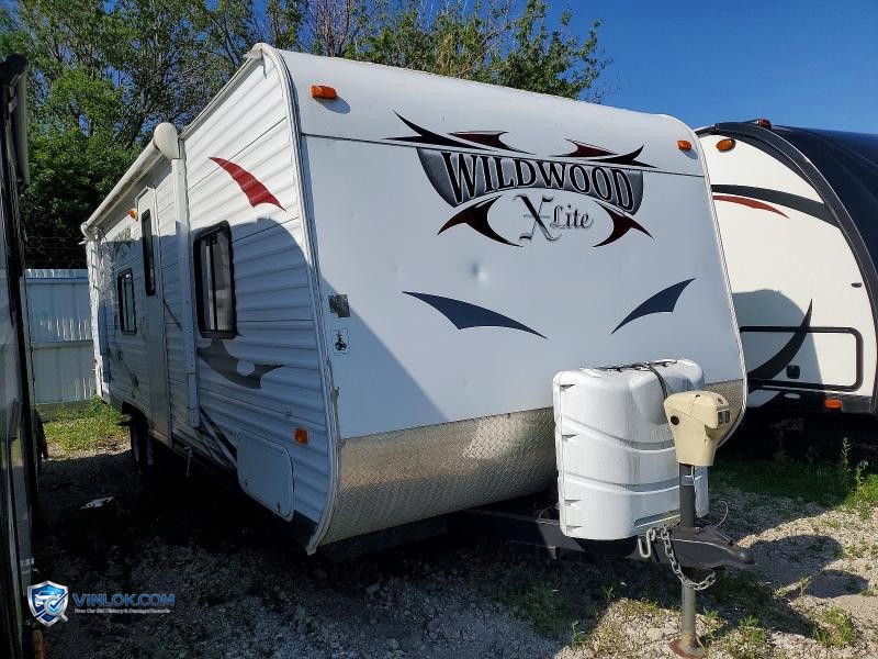 2012 FOREST RIVER WILDWOOD XLITE CAMPER – Lot 51770246 auction photo