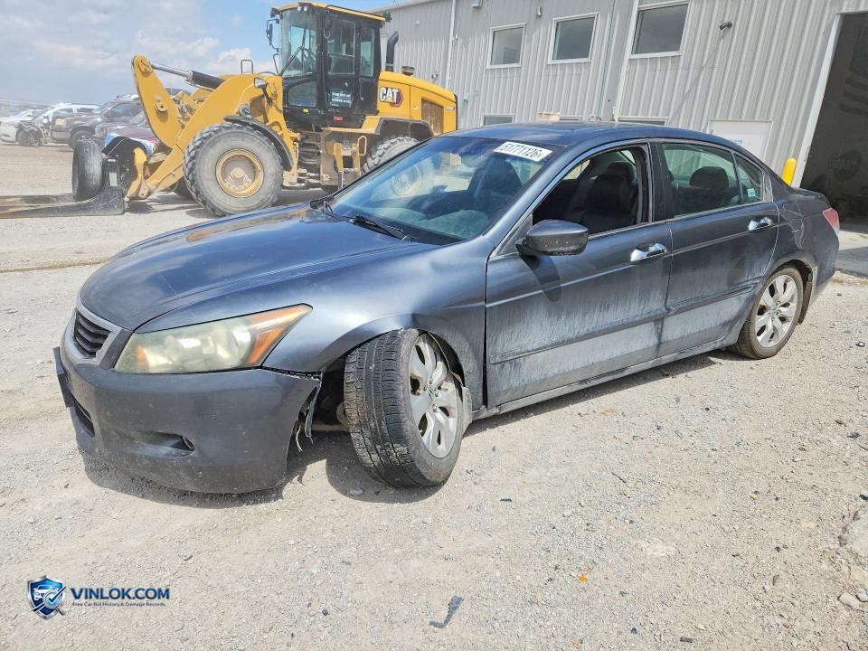 2008 HONDA ACCORD EXL – Lot 51771126 auction photo