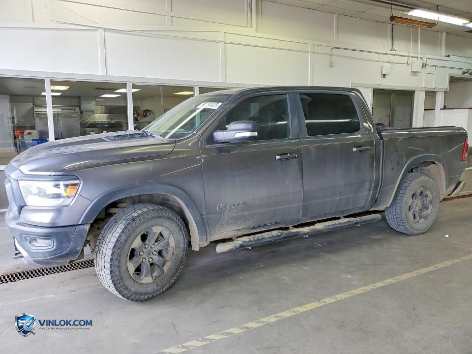 2019 RAM 1500 REBEL – Lot 51779306 auction photo