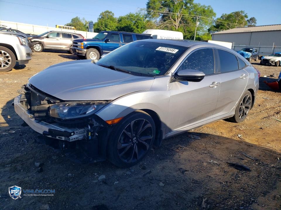 2020 HONDA CIVIC SPORT – Lot 51779346 auction photo