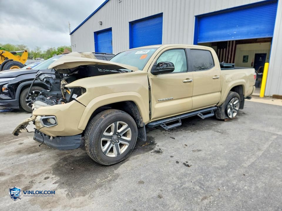 2018 TOYOTA TACOMA LIMITED – Lot 51779946 auction photo