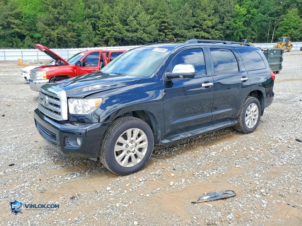 2010 TOYOTA SEQUOIA PLATINUM – Lot 51783996 auction photo