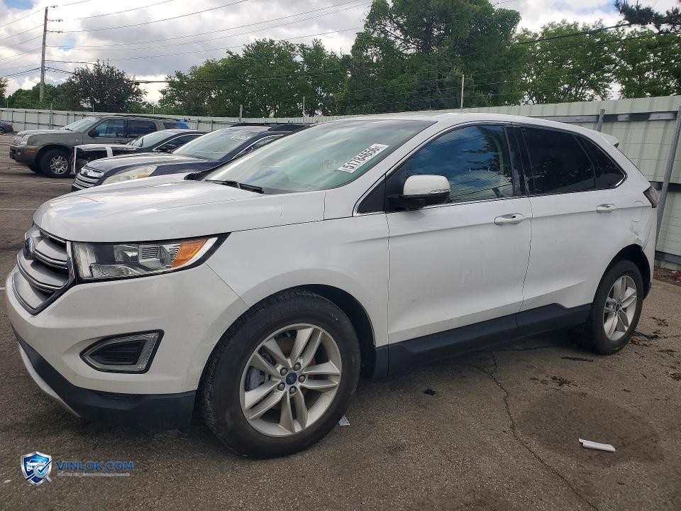 2015 FORD EDGE SEL – Lot 51784656 auction photo