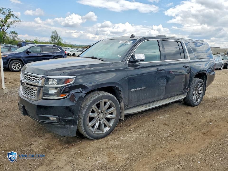 2015 CHEVROLET SUBURBAN K1500 LT – Lot 51786026 auction photo