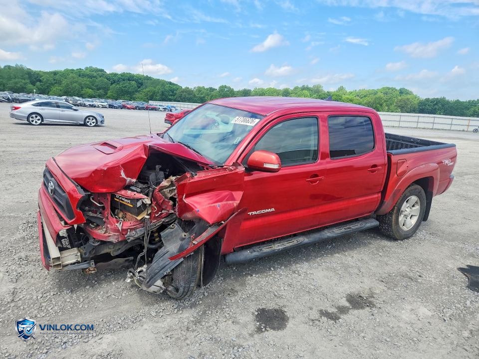 2012 TOYOTA TACOMA DOUBLE CAB – Lot 51786626 auction photo