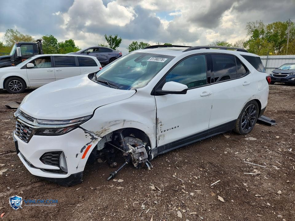 2022 CHEVROLET EQUINOX RS – Lot 51788276 auction photo