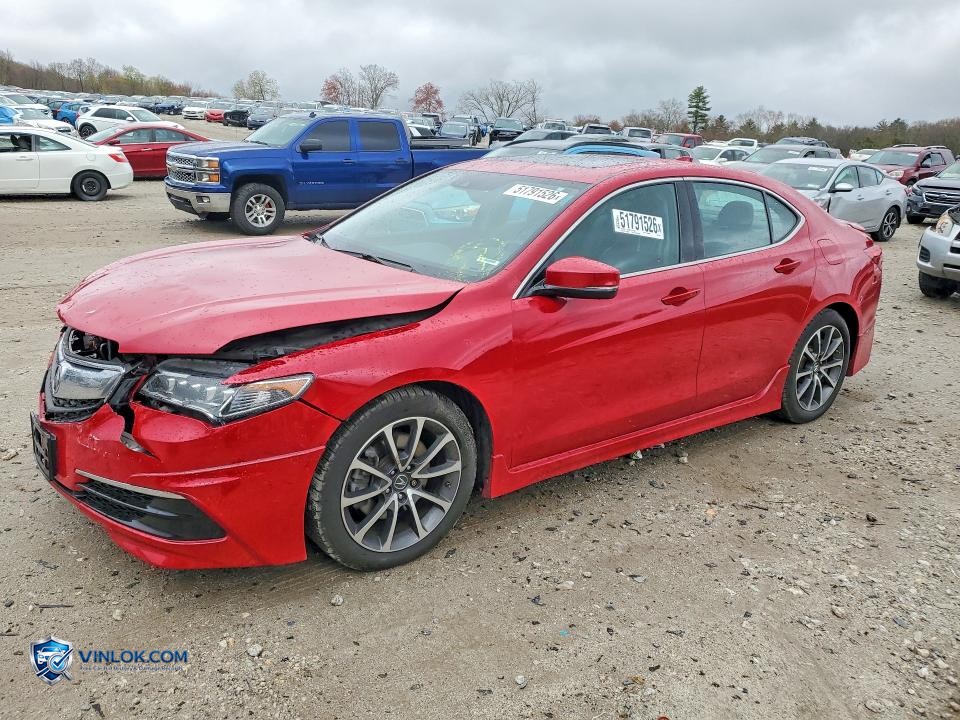 2017 ACURA TLX TECH – Lot 51791526 auction photo