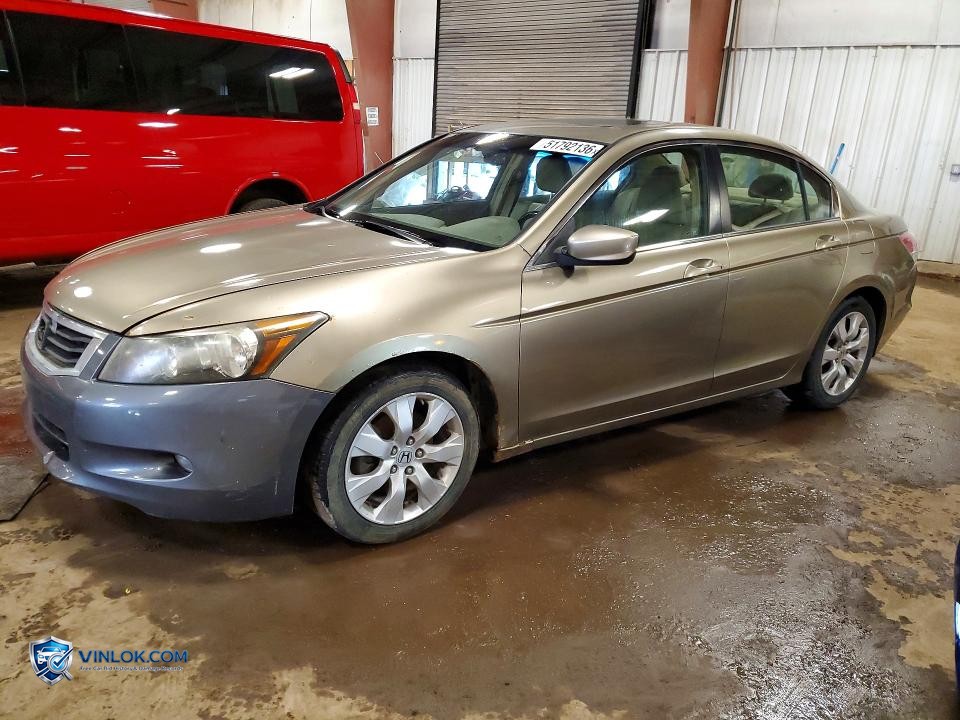 2009 HONDA ACCORD EXL – Lot 51792136 auction photo