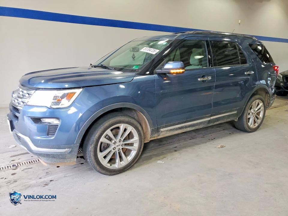 2018 FORD EXPLORER LIMITED – Lot 51794726 auction photo