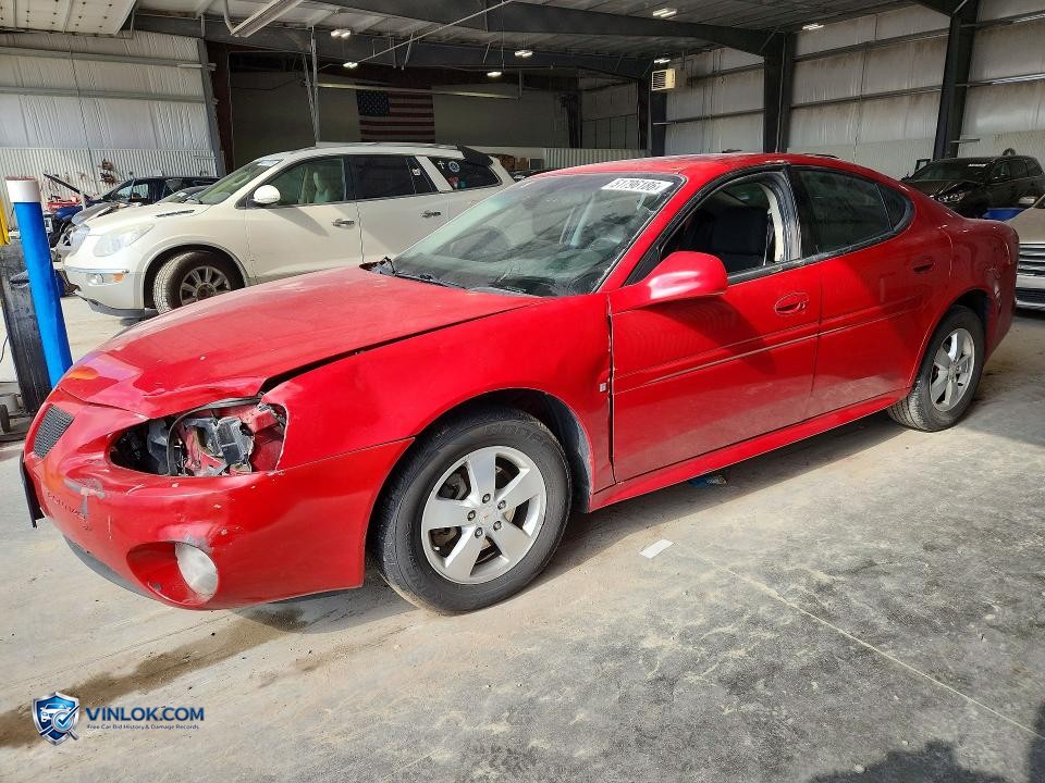 2008 PONTIAC GRAND PRIX – Lot 51796186 auction photo