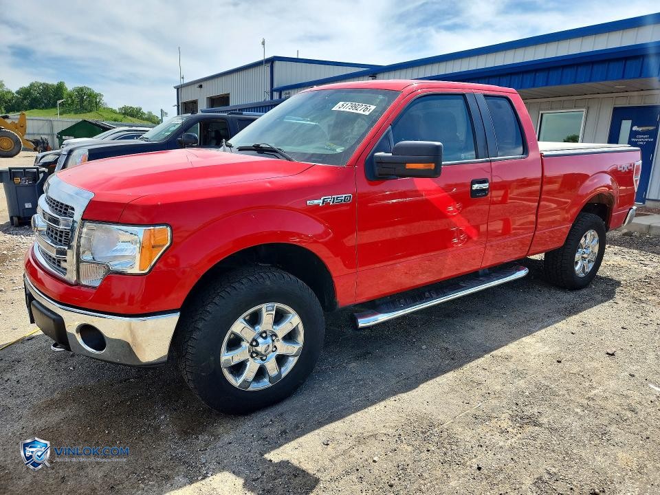 2013 FORD F150 SUPER CAB – Lot 51799276 auction photo