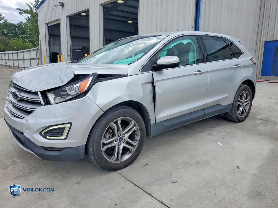 2016 FORD EDGE TITANIUM – Lot 51801566 auction photo
