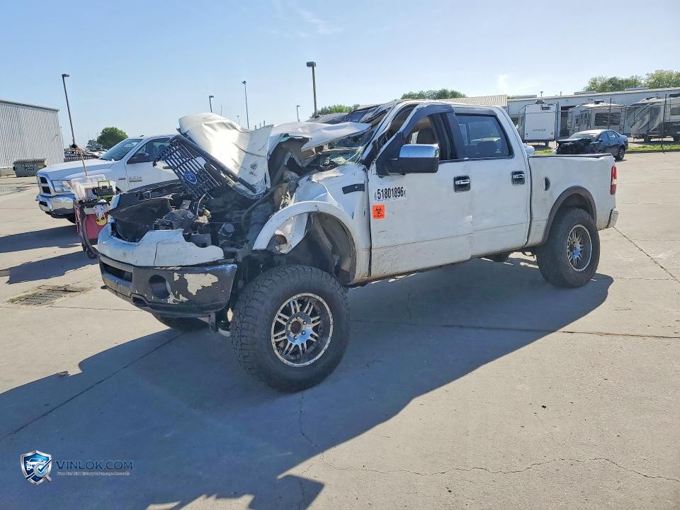 2007 FORD F150 SUPERCREW – Lot 51801896 auction photo