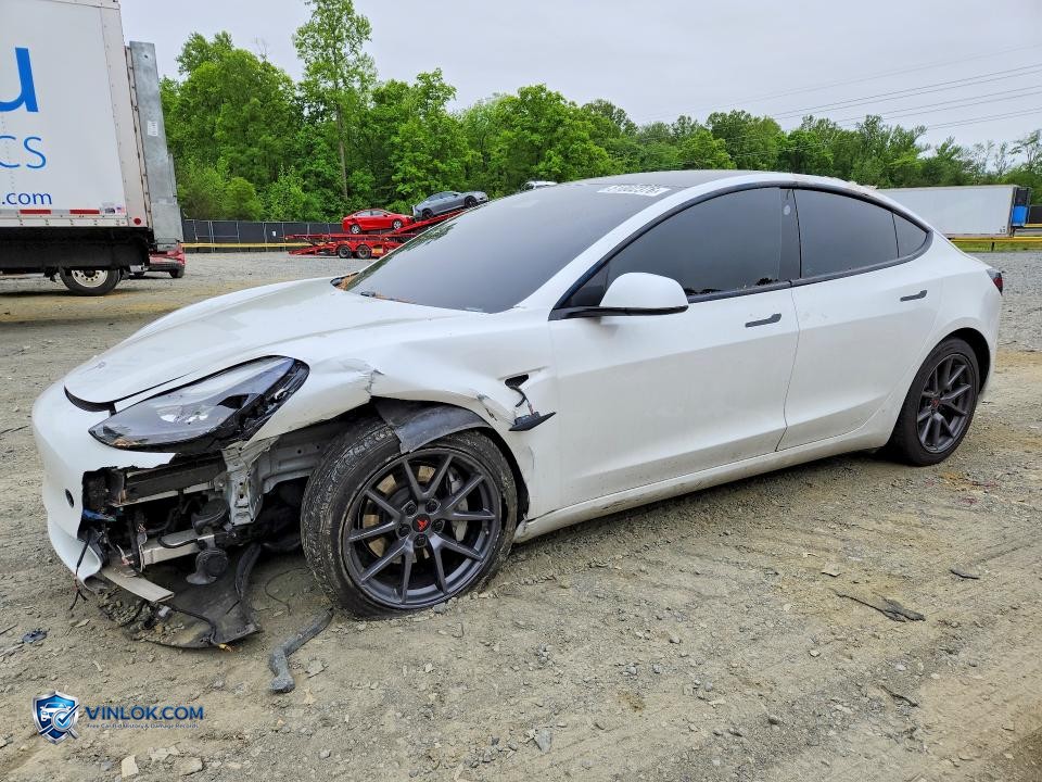 2021 TESLA MODEL 3 – Lot 51802376 auction photo