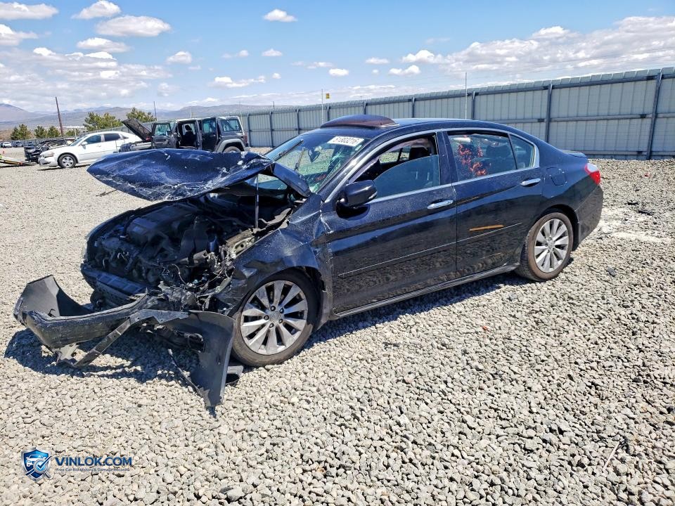 2015 HONDA ACCORD EXL – Lot 51803216 auction photo