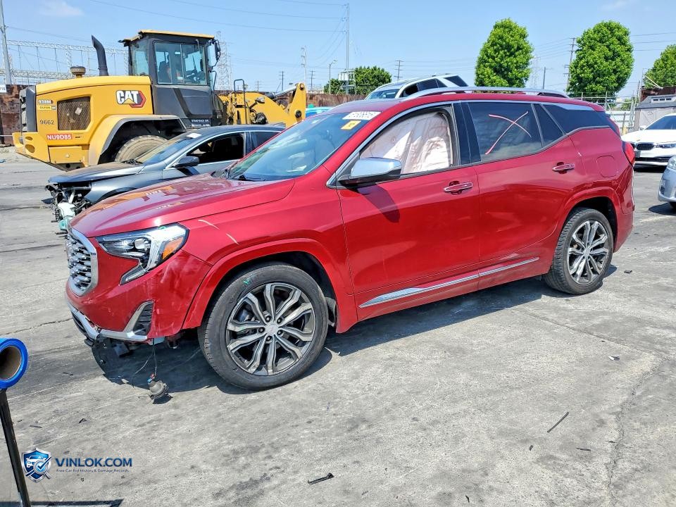 2018 GMC TERRAIN DENALI – Lot 51806616 auction photo