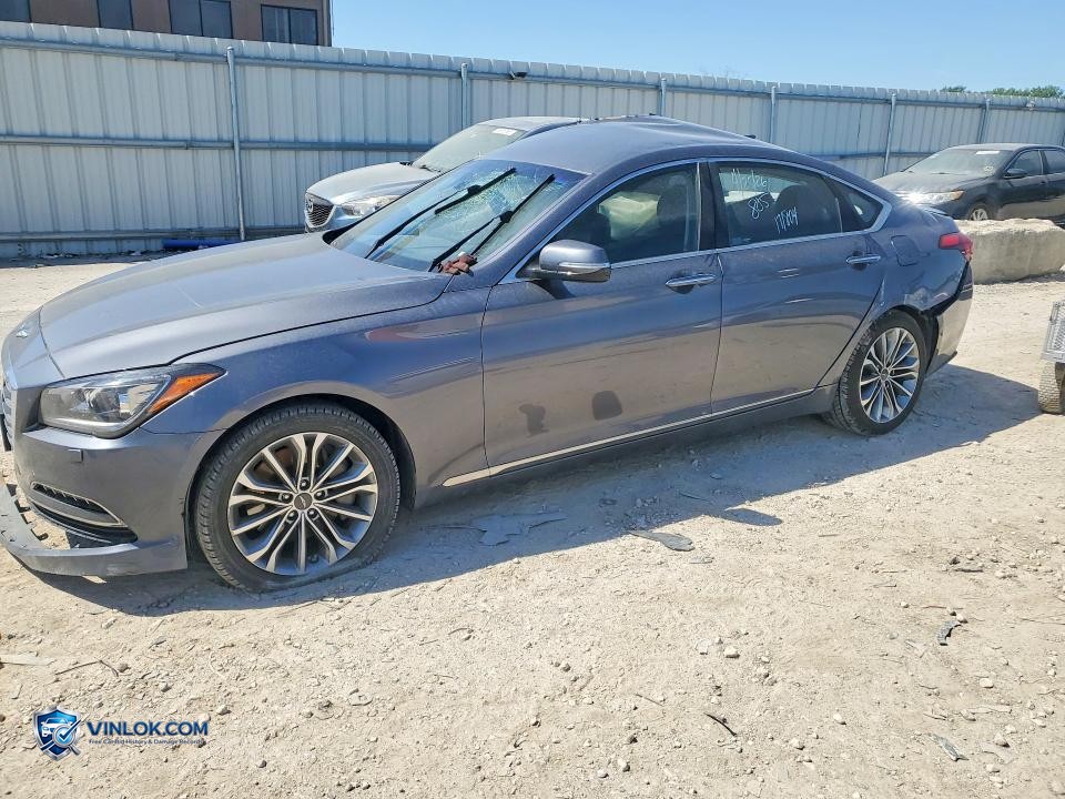 2017 GENESIS G80 3.8 – Lot 51809966 auction photo