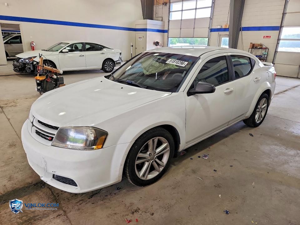 2014 DODGE AVENGER SE – Lot 51810296 auction photo