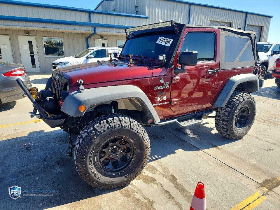 2009 JEEP WRANGLER X – Lot 51810896 auction photo