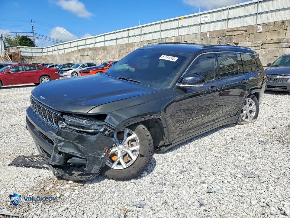 2023 JEEP GRAND CHEROKEE L LIMITED – Lot 51811246 auction photo