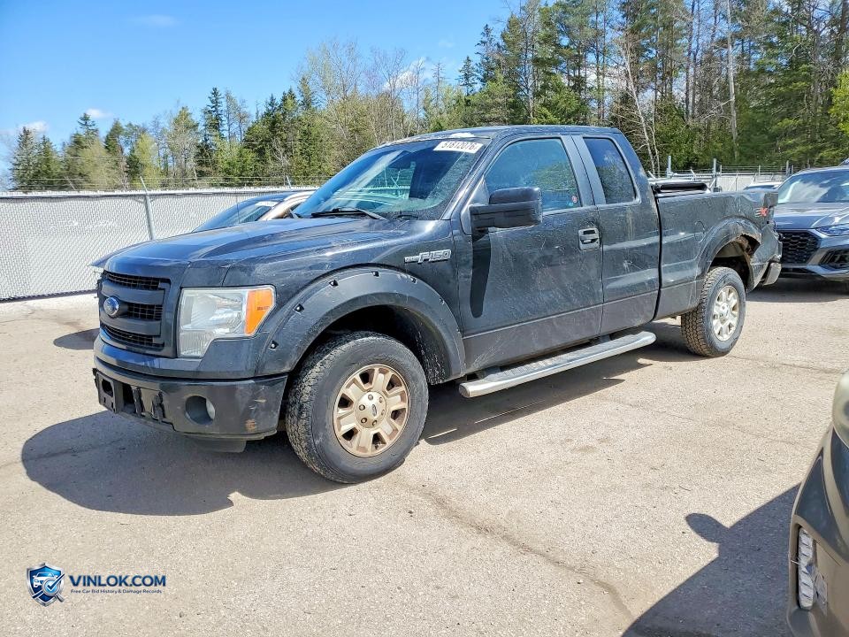 2013 FORD F150 SUPER CAB – Lot 51812076 auction photo