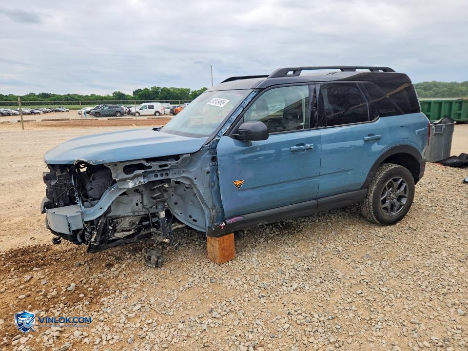 2021 FORD BRONCO SPORT BADLANDS – Lot 51813486 auction photo