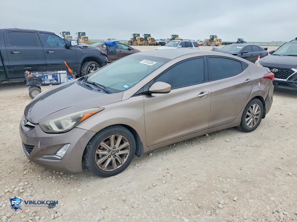 2016 HYUNDAI ELANTRA SE – Lot 51815336 auction photo